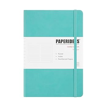 【おん】青本⑤⑥⑧ Amazon | PAPERIDEAS ノート A5 ハードカバー 全ページ番号